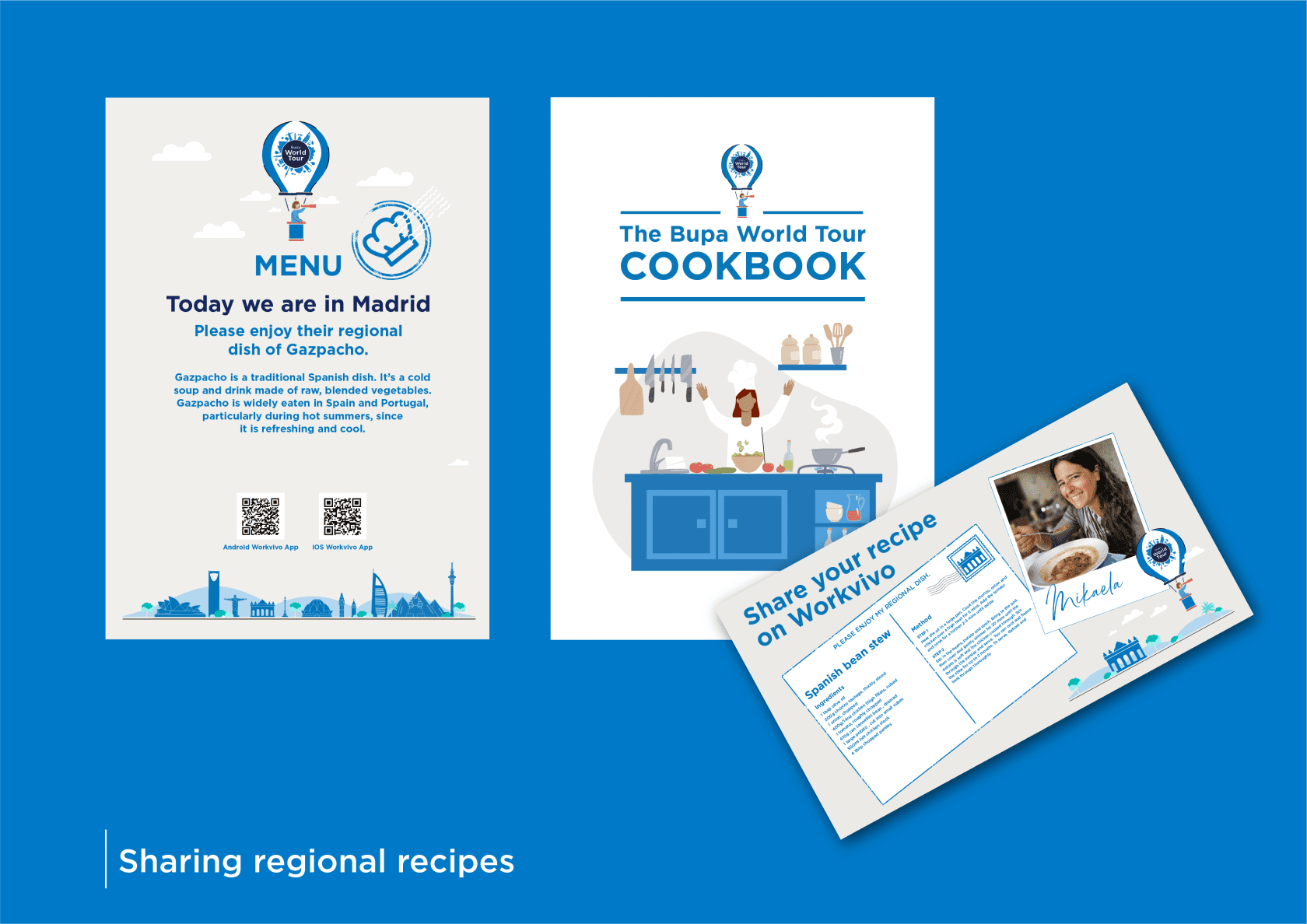 Bupa World Tour Campaign | Design | WMP Creative Agency